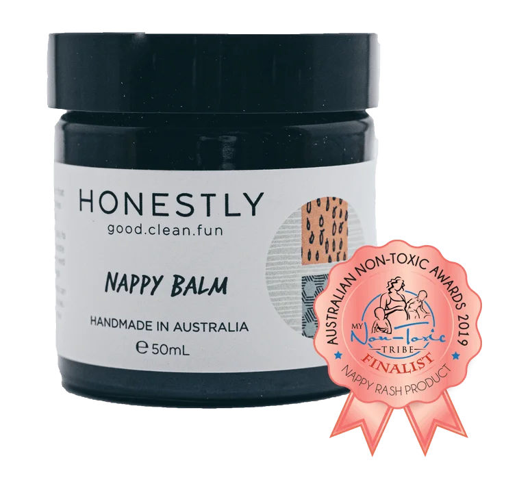 
HONESTLY Gift Pack: Nappy Balm 50ml + Baby Lotion Bar 30g + Sleep Oil 10ml - Hand Made in Australia 