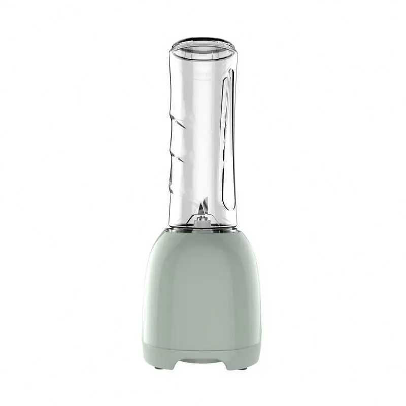 Small Mini Meat Grinder Personal Blender Table Portable Sport Bottle Top Design with 600ml Electric Plastic OEM Push Button 300