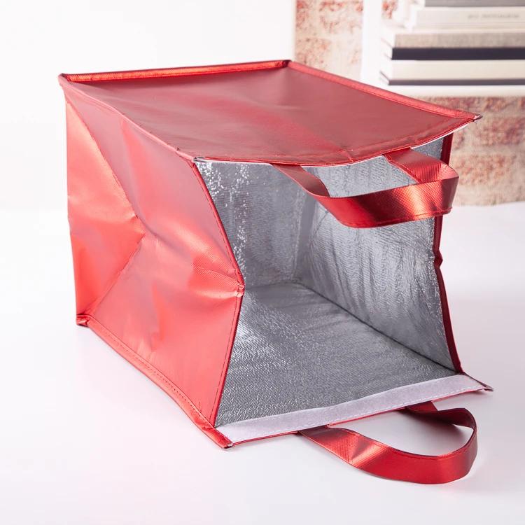 
Professional Manufacturer Heat Preservation Pizza Insulated Grocery Bag Custom Logo 