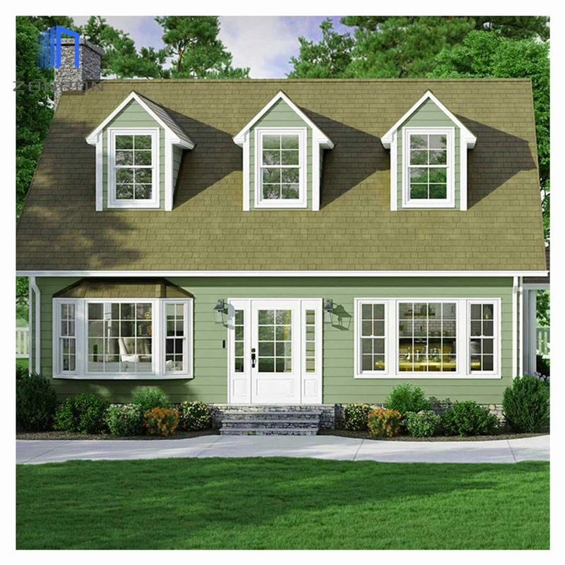 Zonron Factory Aluminum Alloy Hung Black Window With Screen Double Hung Windows With Aluminum Frame And Window Muntin