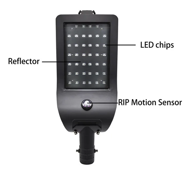 Low energy consumption powerful long time lighting waterproof aluminum alloy 100w led light street lamp