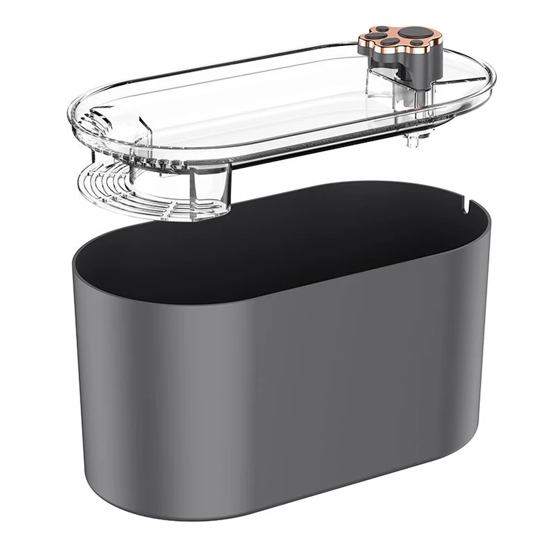 Animal Water Dispenser Ultra-quiet Automatic Cat Drinking Fountains Cat Water Fountain With Replacement Filters