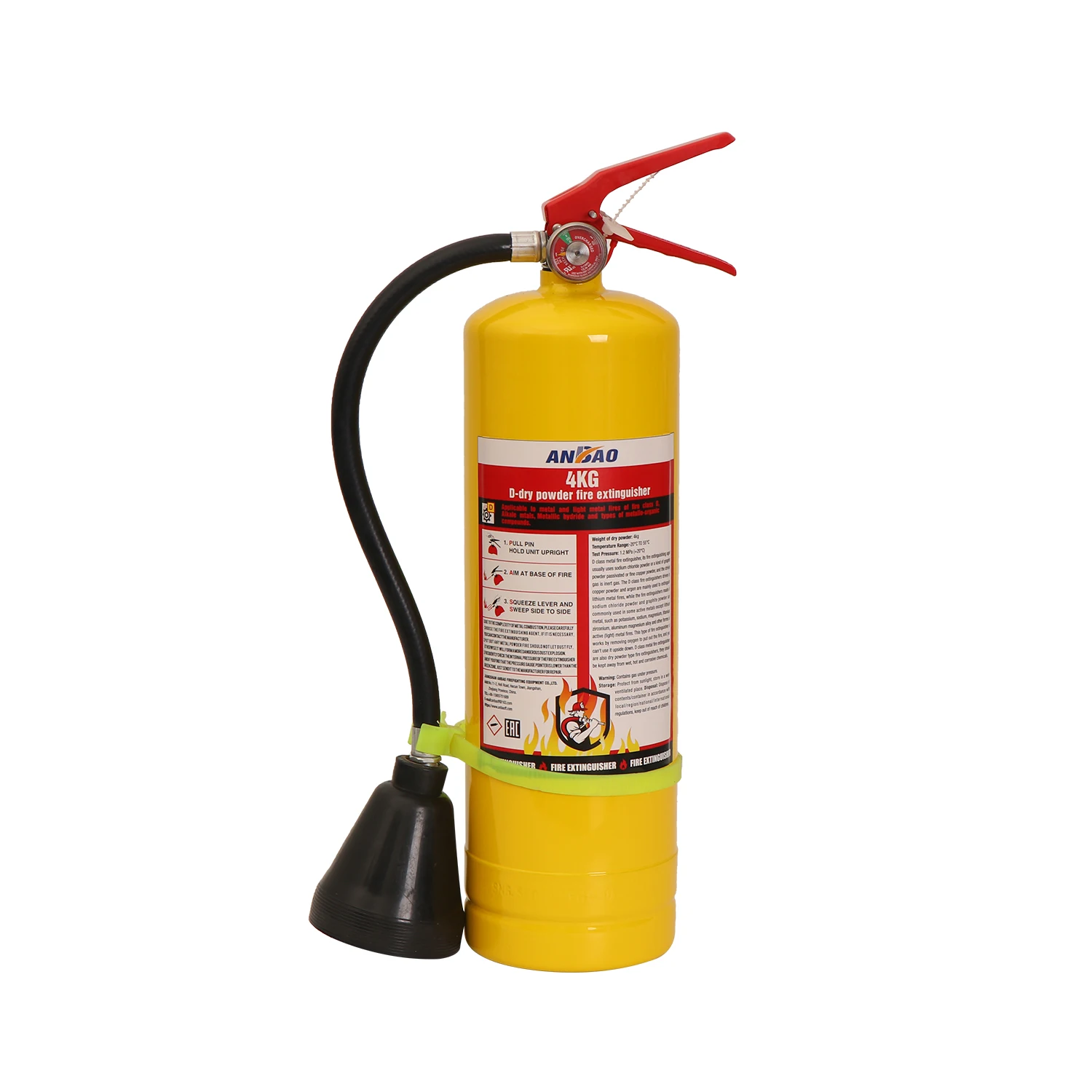 Lithium-ion  Fire extinguisher D class Powder extinguisher Laboratory use fire extinguisher Customization