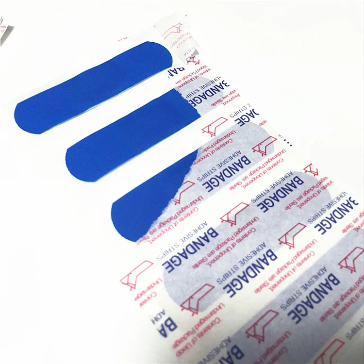 Oem Personalised Cute Colorful Skin Band Aid Disposable Colours Bandaid Waterproof Medical Wound Plaster for Household
