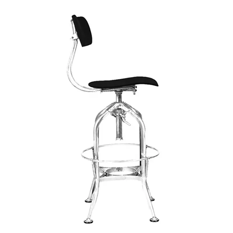 Промышленная мебель в скандинавском стиле, стальной стул Толедо, барный стул Benwood