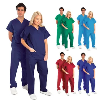 Hospital Nursing Uniforms Medical Clothing fashion style Active Classic Scrub nurses uniform