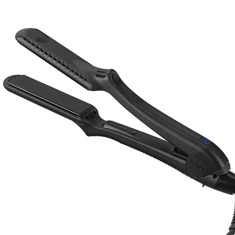 Hot Sale MCH Wide Plate 360C Degrees Keratin Treatment Fast Heat Pro Nano Titanium Professional Hair Straightener