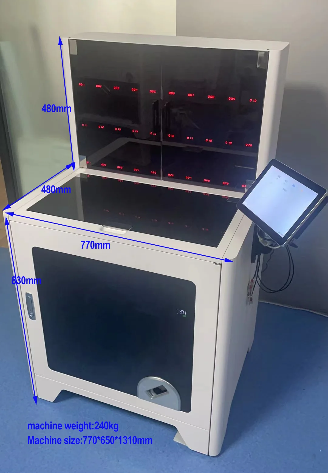 Automatic customized sachet pouch making automatic tablet dispensing vitamin supplement capsule  packaging machine