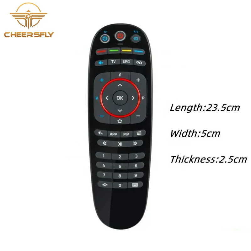 100% New replacement factory price Infomir remote controller for MAG 324 424 W2 IPTV Box H265