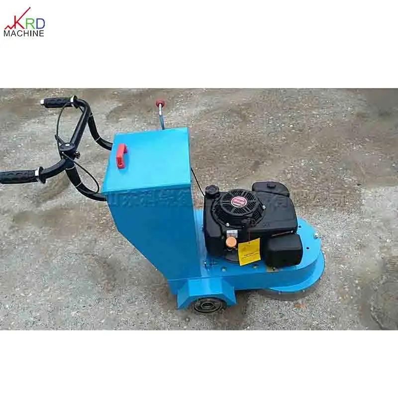 7.5 hp Traffic road line marking removal machine Hand-pushed hot melt road marking remover Gasoline powered road marking remover
