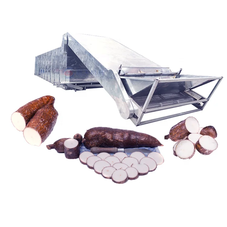 
Cassava slice dryer machine and starch processing machine 