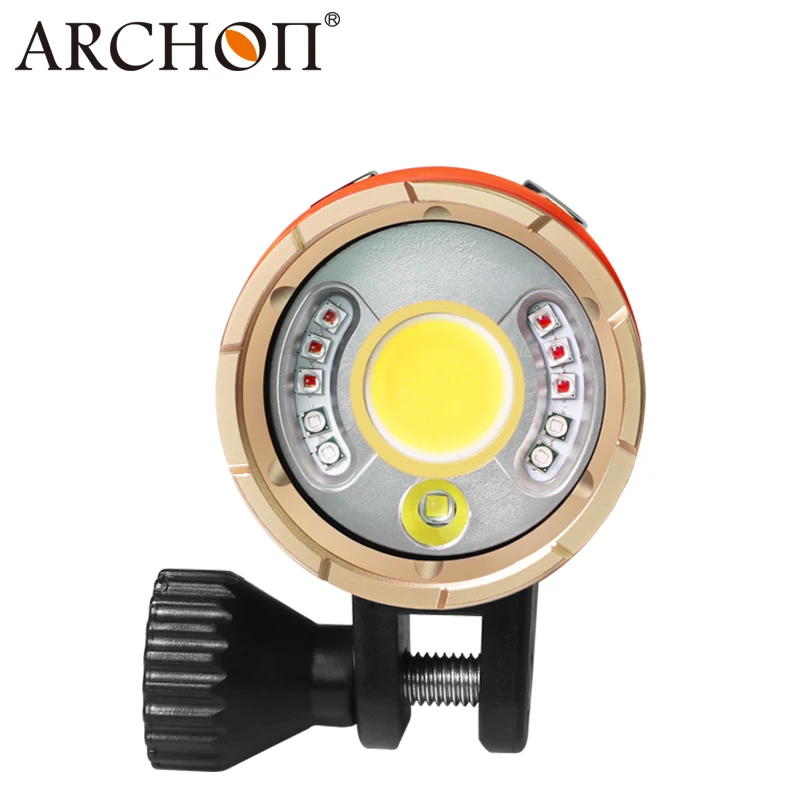 ARCHON Macro shooting WM26II 6000 lumens LED Photography Scuba Diving Video Flashlight Torch