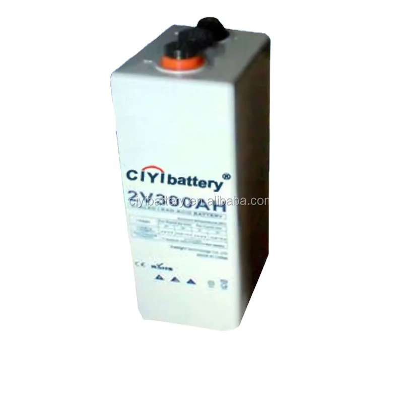5500 cycle life at 70% DOD Super Quality Tubular Plate 2v 300ah OPZV Battery With 100% Pure and Solid State Gel Electrolyte