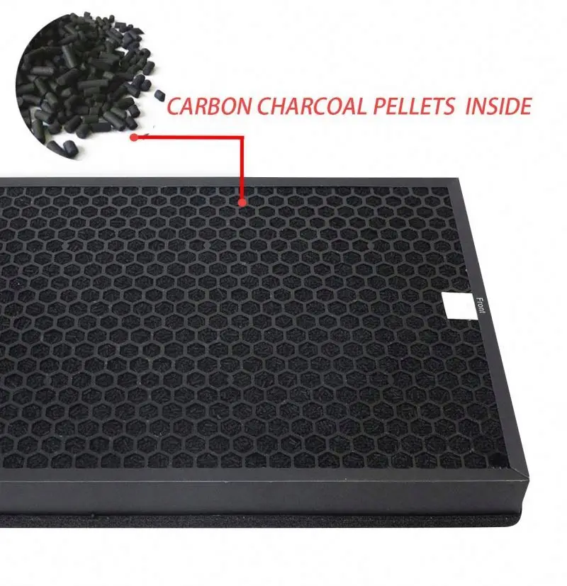 Cylinder type household activated carbon replacement air purifier HEPA filter