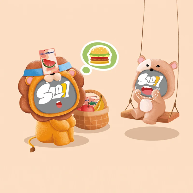 Children puzzle logical reasoning head belt card character guessing game for sale