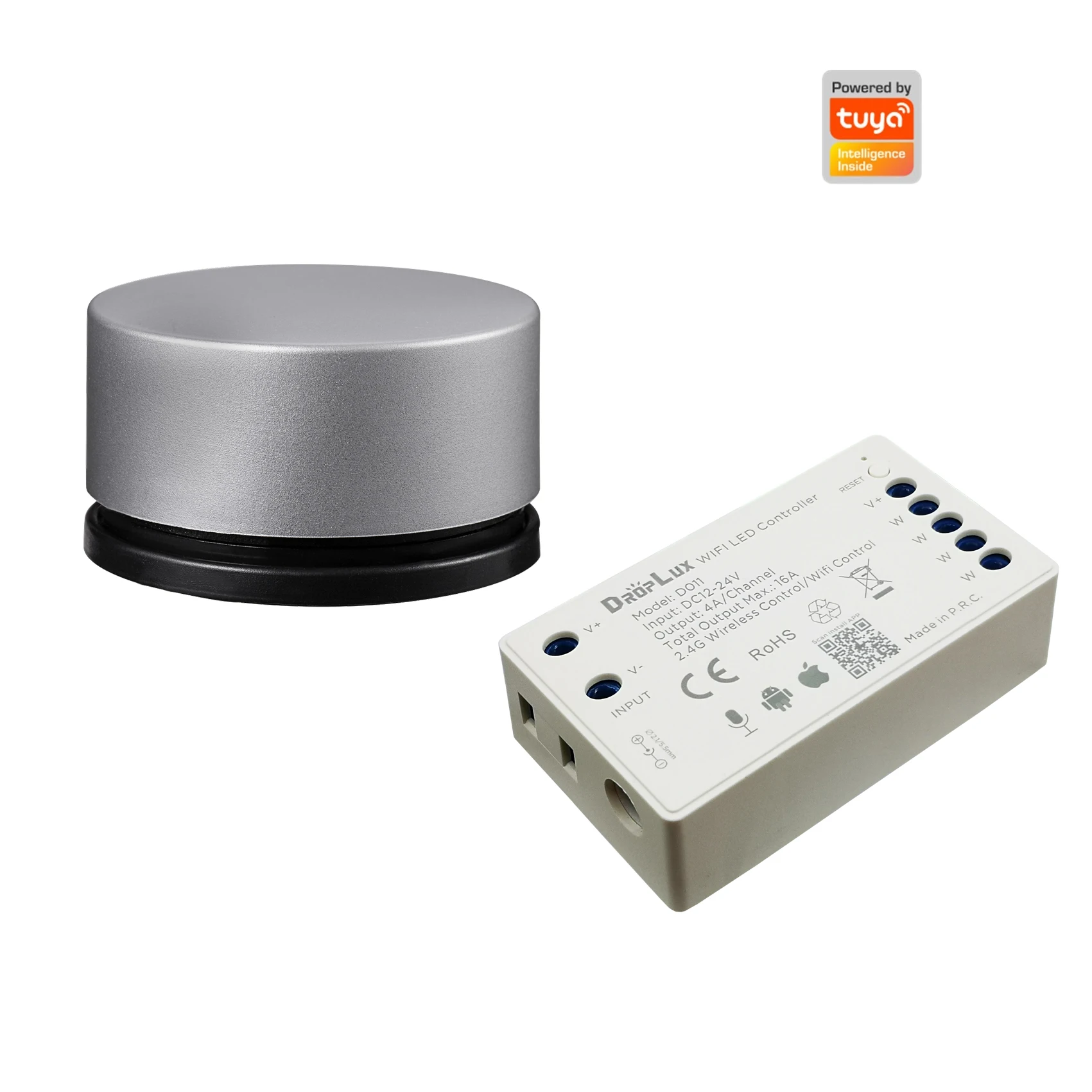 DIM/CCT/RGB/RGBW Wifi Tuya PWM светодиодный диммер для светодиодной ленты DC12V DC24V