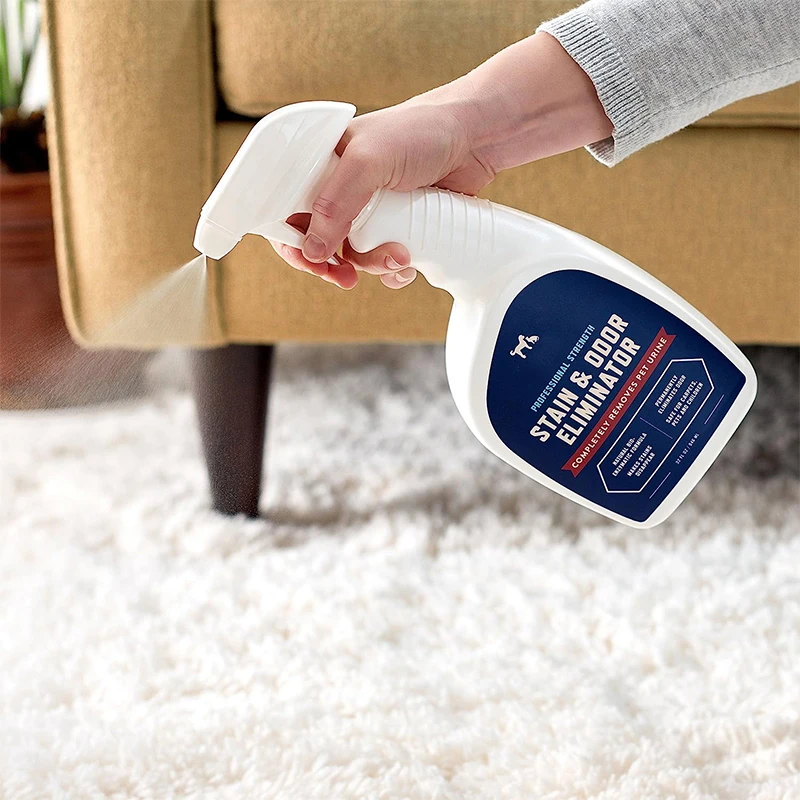 Custom Logo Pet Odour Eliminator Carpet Urine Stain Odor Deodoring Spray For Cats And Dog