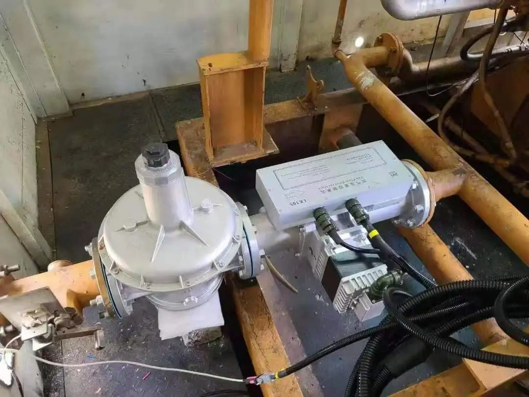 woodward Gas metering valve Tecjet 160 plus for Jenbacher, MWM, CAT MAN Gas generator flow meter integrated throttle body valve