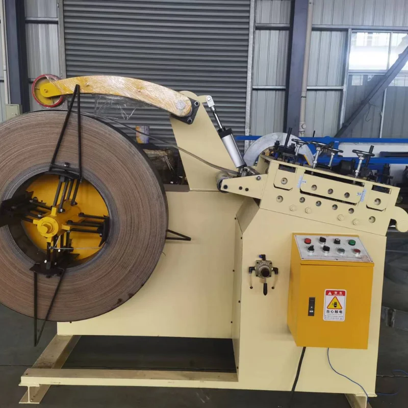 Aluminum coil stainless steel coil use automatic hydraulic uncoiler decoiler machine