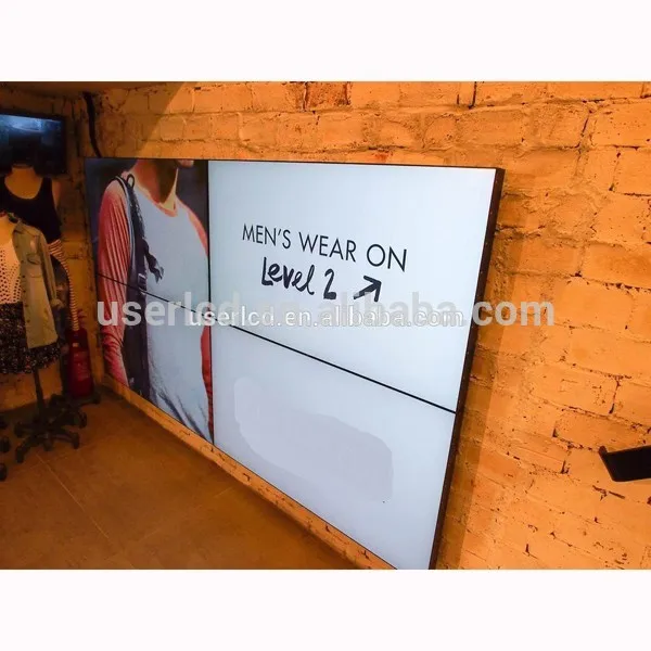 LCD 2x2 video wall with DID