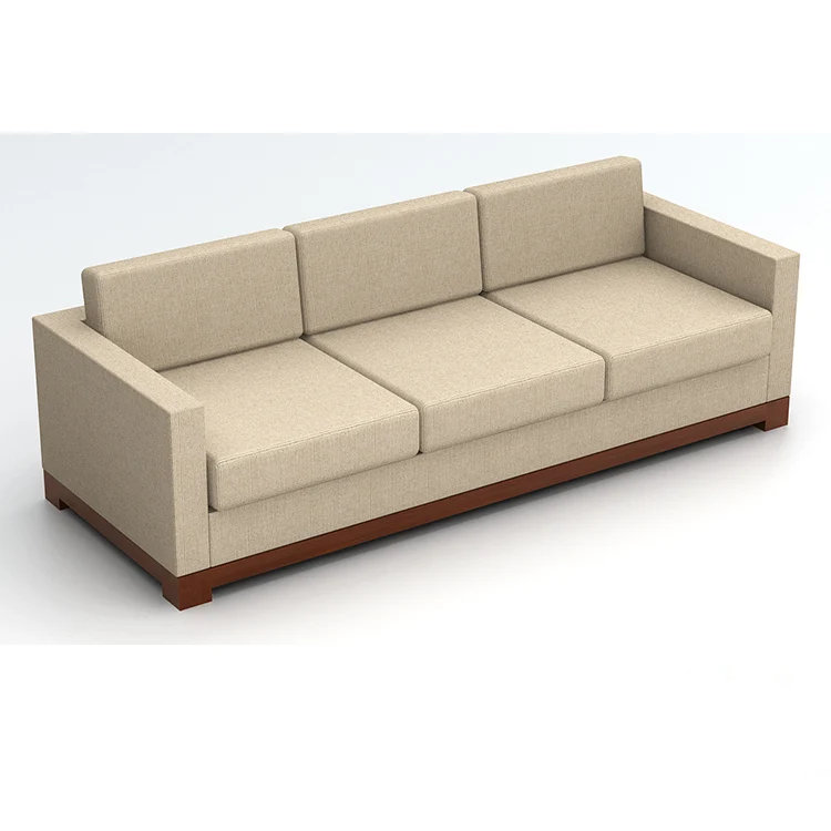Modern hotel sectional linen fabric sofa set furniture designs