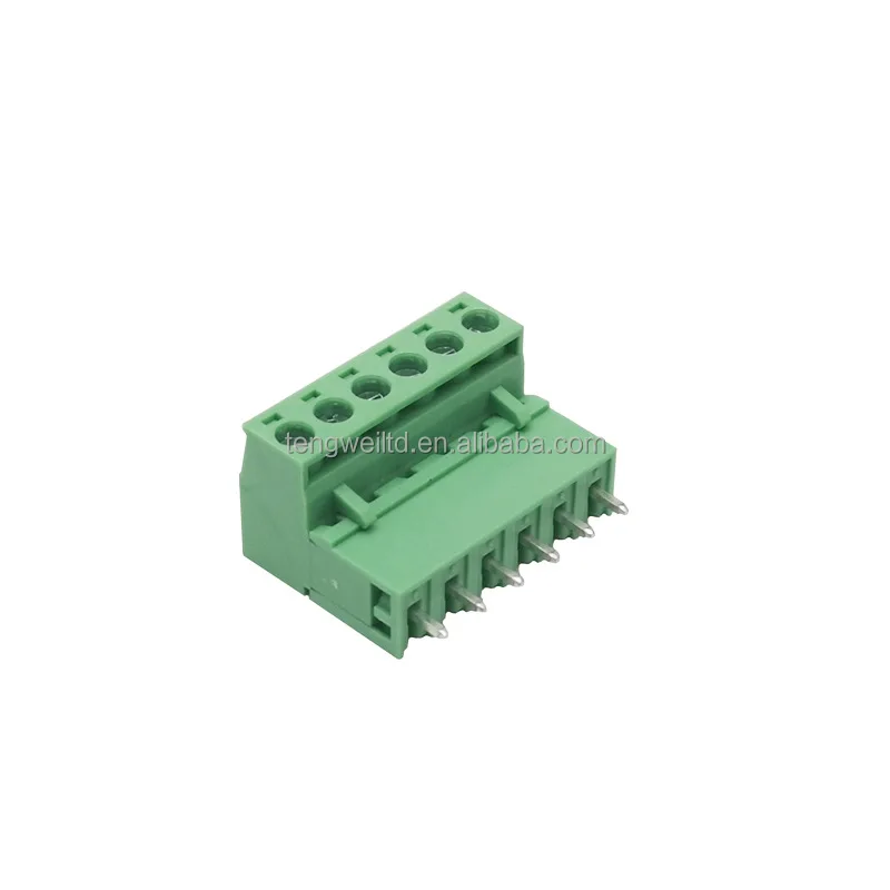 Pluggable terminal blocks 2 pin 5.0/5.08mm 2EDGK Female sockets Plug 2EDGV Male pins Header KF2EDG/H2EDG