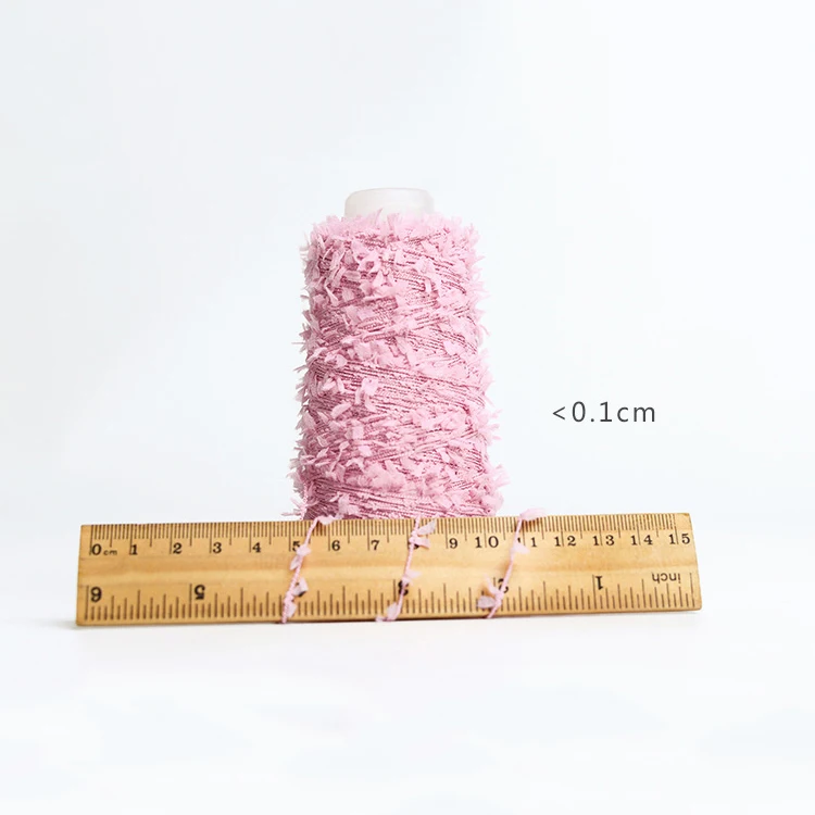 Yarncrafts Popular Chic 100% Nylon Texture Embellishment  Fluffy Feather Yarn