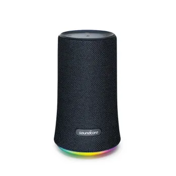 Для Anker Soundcore Flare 2 Портативный 360 динамик со всеми-круглый звук усиленных басов и окружающей среды СВЕТОДИОДНЫЙ свет IPX7 из водонепроницаемого материала