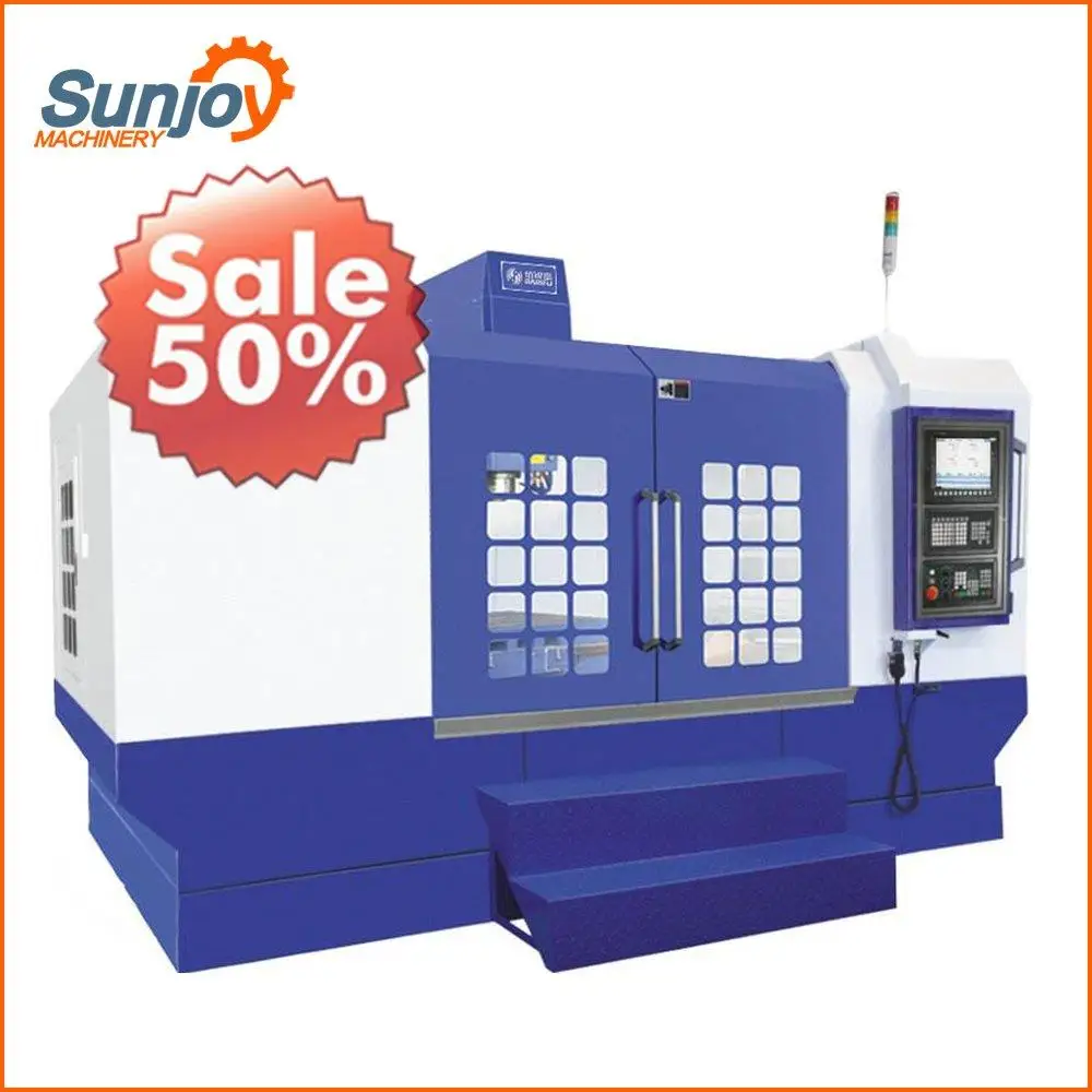  5 axis CNC moving column gantry aluminium profile solid wood heavy milling machining center aluminum for wooden door fan