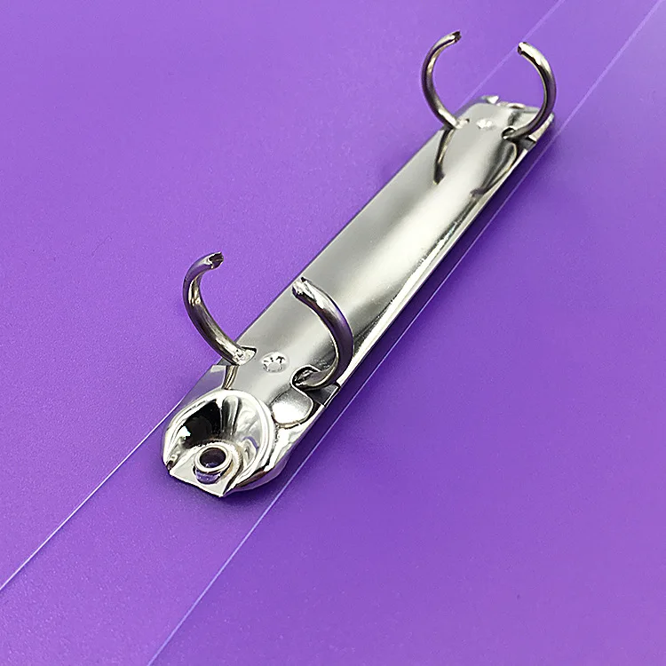 A4 2-O-Ring File splint plastic file large capacity to hold data transparent punched file folder caseportfolio folder for girls