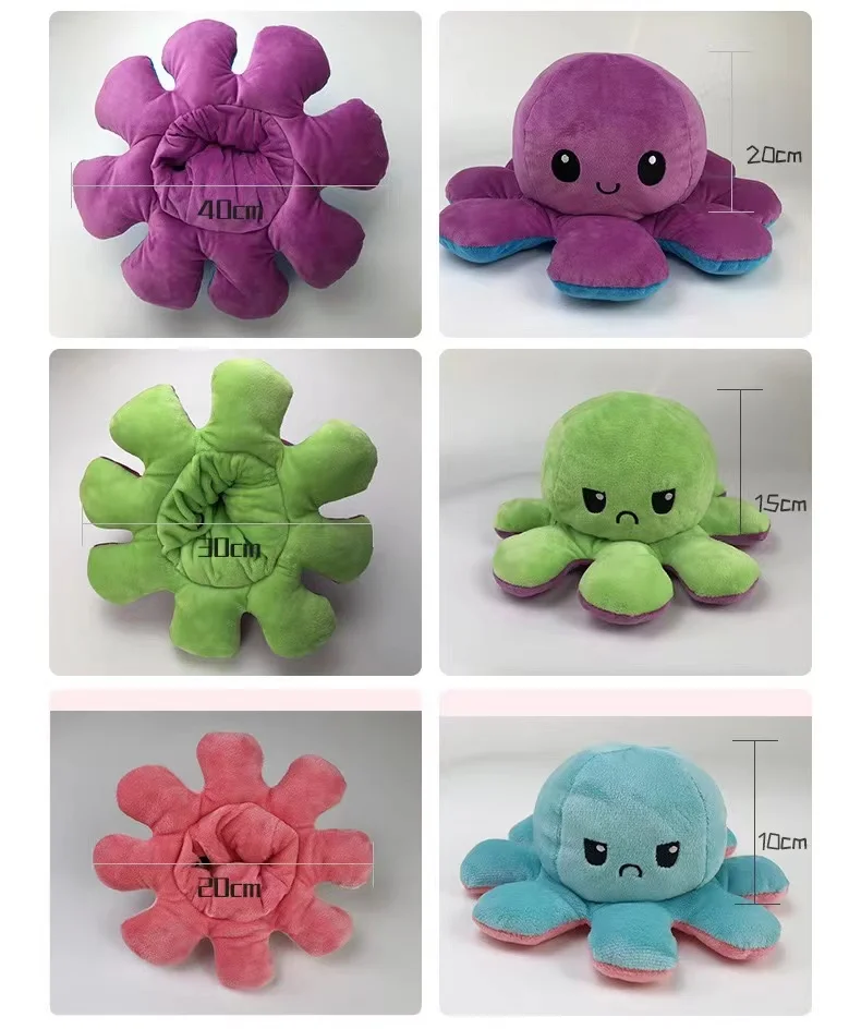 factory claw machine anime figure doll  plush figure toys stuffed animal plush toys octopus plush toys