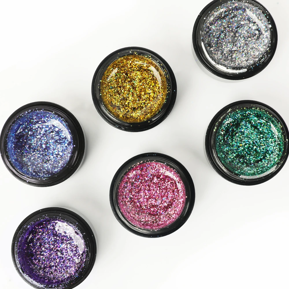 Mobray 2019 Hot Sale  Classic series 12 ml  Glitter diamond Gel Nail Polish