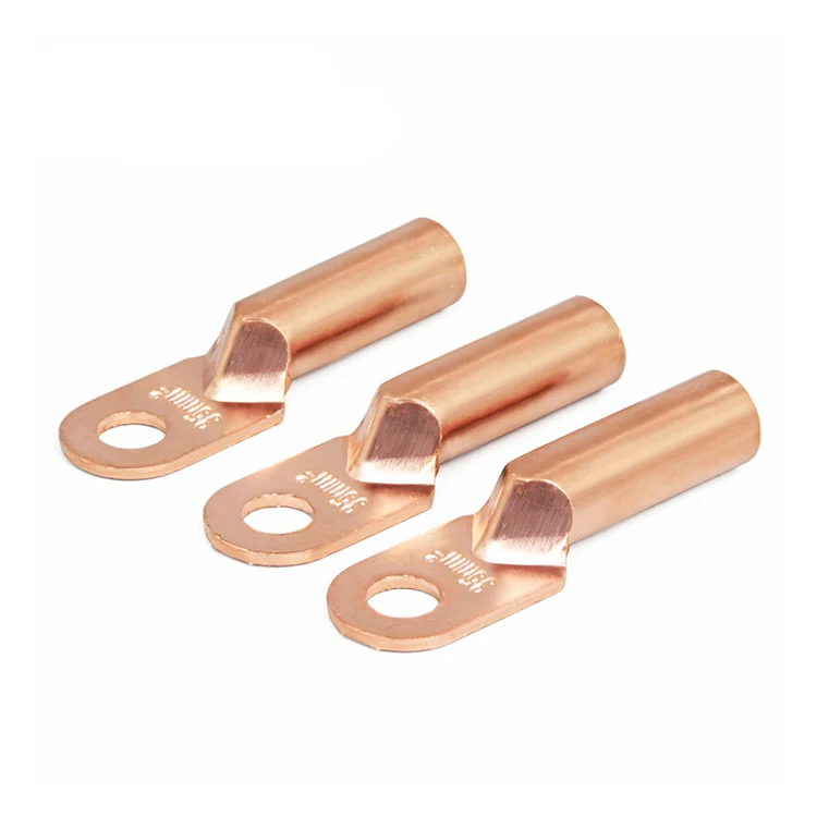 Lug copper Type Cable Lug Power Fitting Copper Termination Lug High Conductor