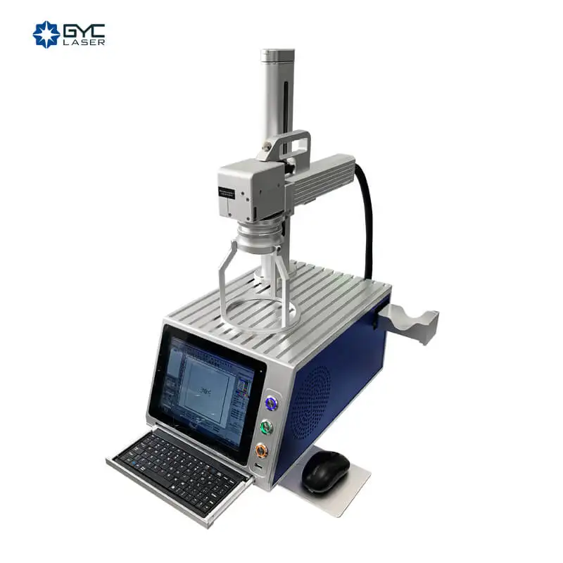 20w 30w 50w metal steel desktop Mini Portable fiber Laser Marking machine