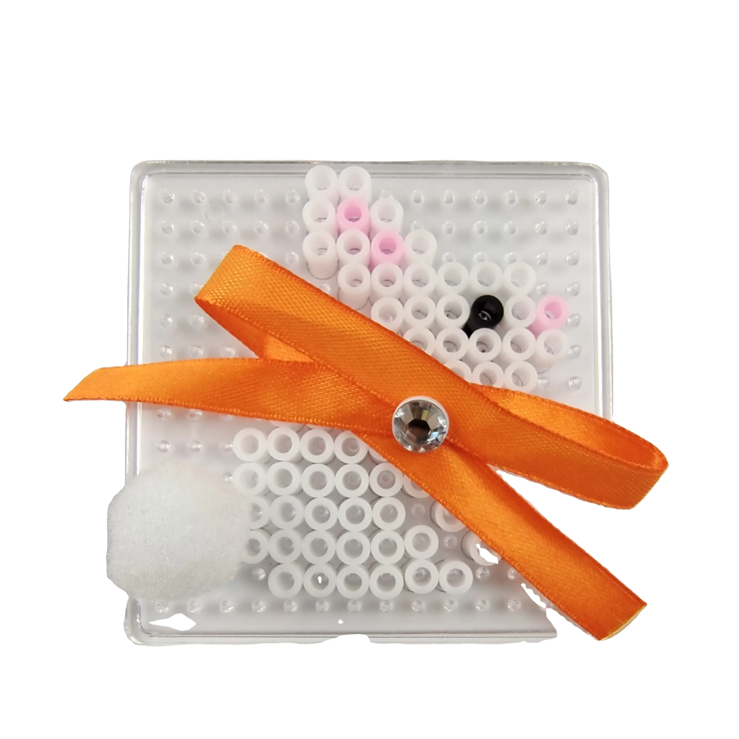 Customization Wholesale DIY Learning Bead Easter Chick  Bunny  Spell Melty Beads Kit