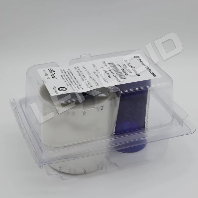 Datacard SP75 and SP75 Plus card printers DuraGard 0.5 mil Clear Laminate Full Card - 375 Prints Datacard 503849-401