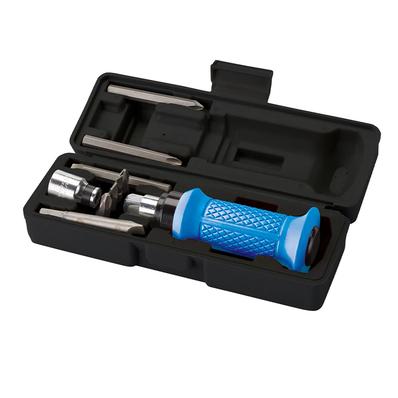 10 in 1 Kit Hammer Impact Repair Screwdriver Set for Removing Rusty Damaged Screw Bolt With Phillips Slot Bits Hand Tools