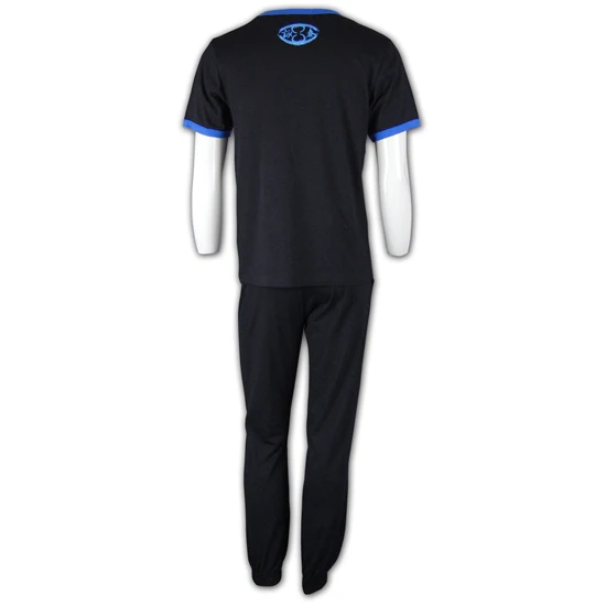 Fast Delivery FAMA Factory Custom Casual Sports Sets Elastic Trousers And T-shirt Set Casual Clothing Summer