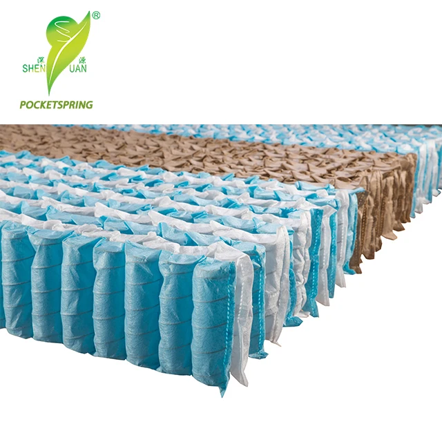 Pocket Coil Mattress Spring Fire Retardant Non Woven Fabric High Quality Spring For Mattress
