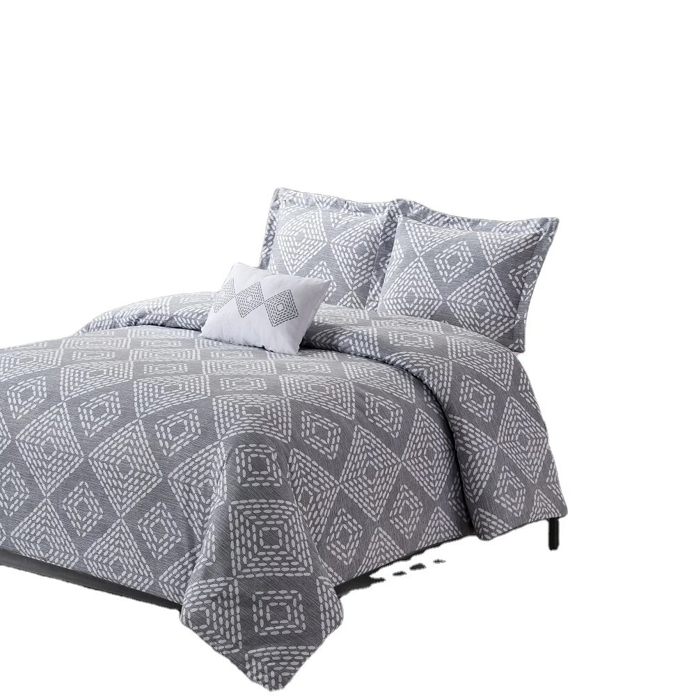 Высококачественные мягкие наборы постельного белья с принтом роскошные постельные принадлежности Комплект из 3 предметов хлопковых