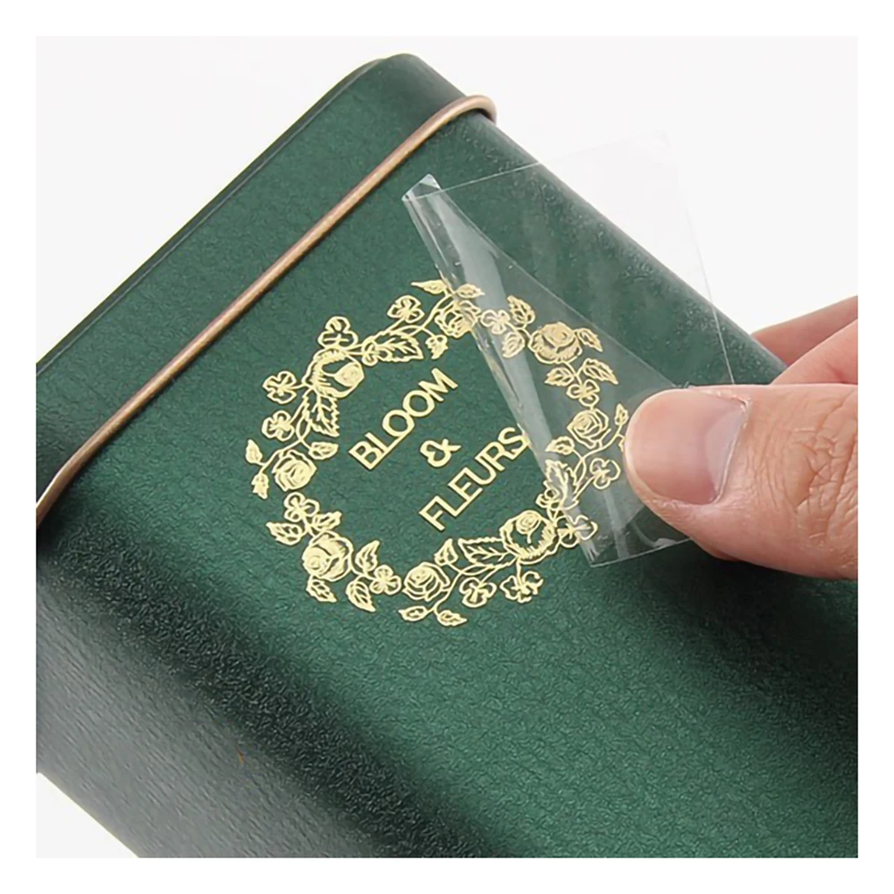 Custom Self Adhesive Metallic Letters Labels Thin Electroform Gold Nickel 3d Logo Transfer Embossed Decals Metal Stickers