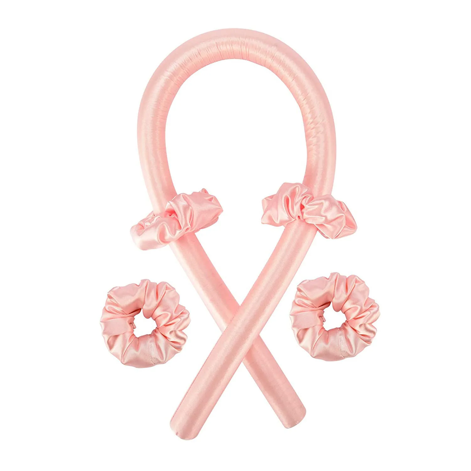 Wholesale heatless long hair roller stick Hair Accessories women three-piece set of pearl curly hair artifact