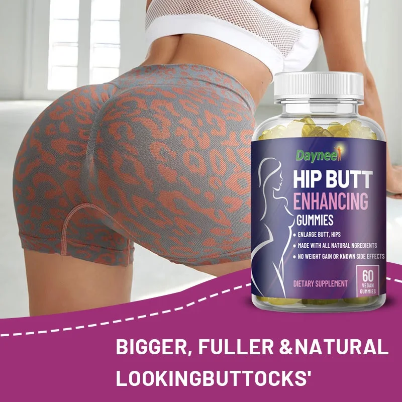 Bbl gummy Candy Buttock Booster Bigger Butt Lift Growth hip Enlargment Enhancement Gummies For Butt Buttocks