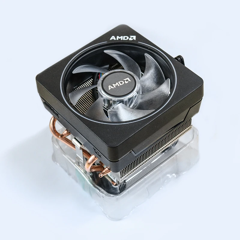 Вентилятор Кулер ЦП с упаковкой для AMD R5 3400G процессор разъем AM4 65 Вт 3 7 ГГц