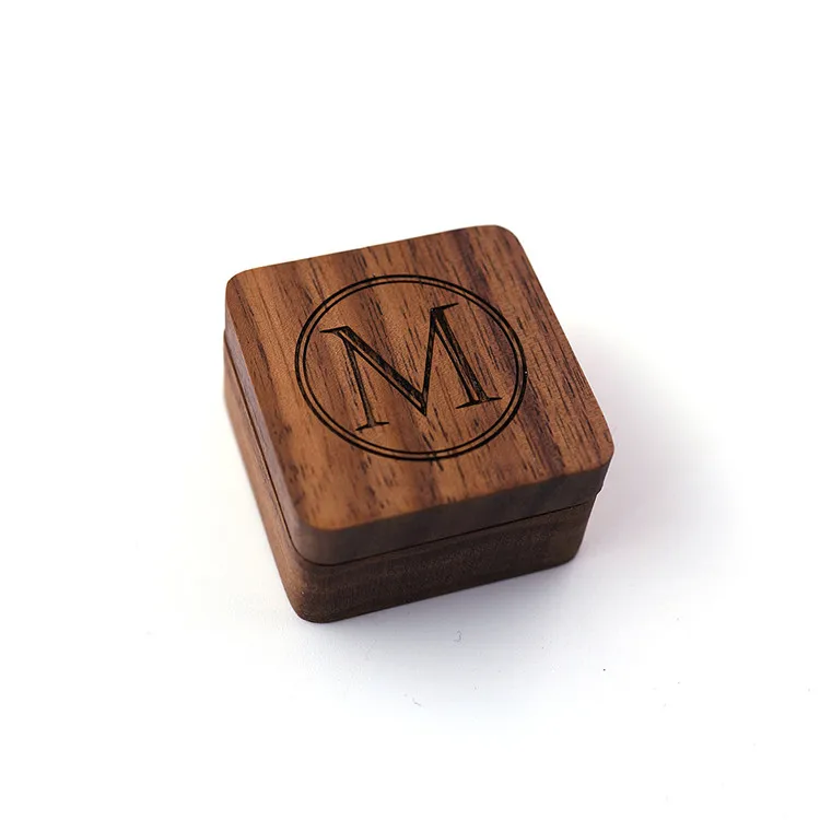 
High Fashion Christmas Gifts Cufflinks For Mens Shirts Wooden Box Package Wooden Cufflinks 