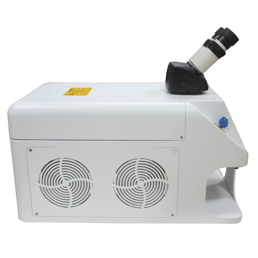 Hunst Jewelry Laser Welding Machine 80W Soldering Mini Portable Fiber Laser Welder Gold Silver Titanium Metal Rings Necklace