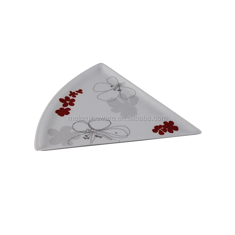 Custom Print Melamine Pizza Plate Pizza Serving holding Tray