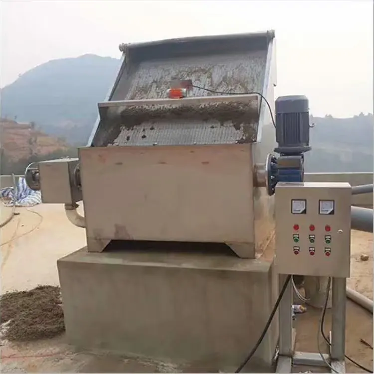 3% Discount Cow Dung Drying Machine/manure Dewatering Machine/cow Manure Machine with High