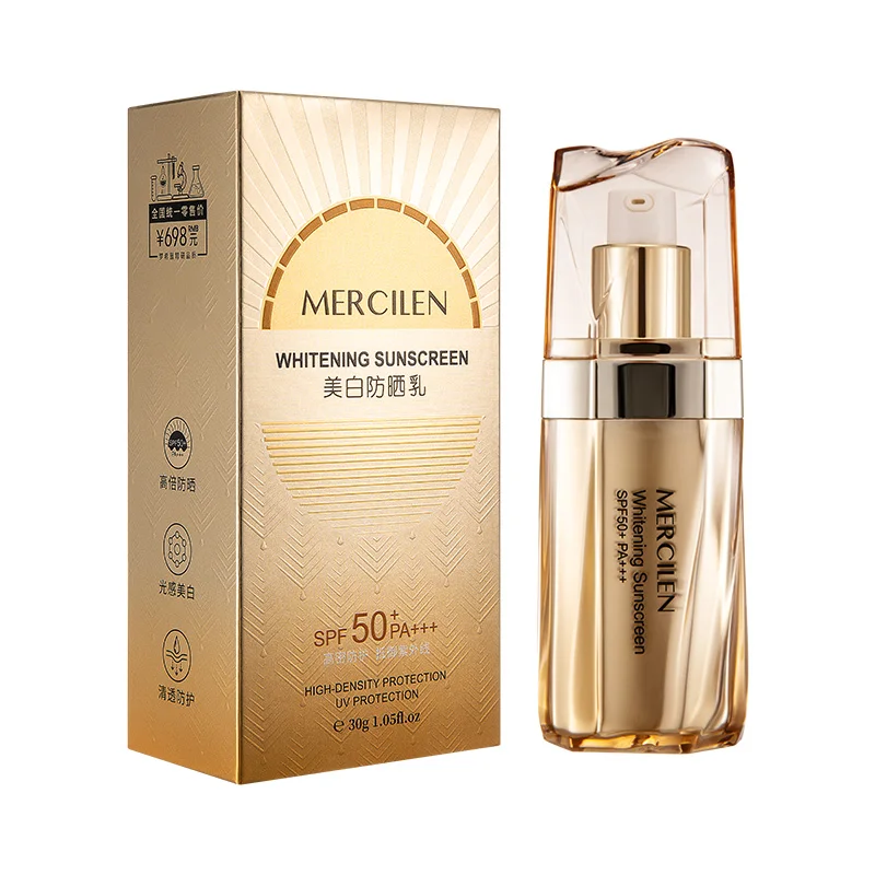 OEM/ODM High Quality SPF50 PA+++ Whitening Sunscreen Premium Protection for Outdoor Activities