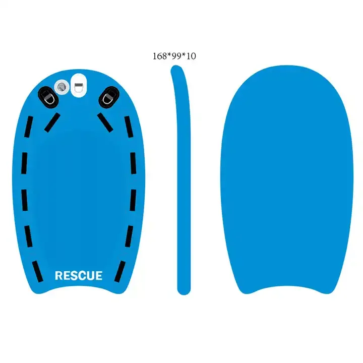 168Cm Yellow Customized Rescue Board Jet Ski Sled Water Surf Life Saving Sup Board